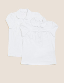 marksandspencer Girls Regular Fit Polo Shirts