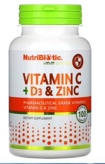 NutriBiotic, Immunity,  C + D3  