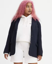 LS RED TAB HOODIE SWEATSHIRT Color: White