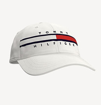 TH FLAG BASEBALL CAP Bright White