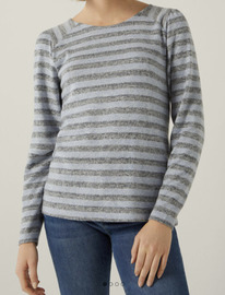 Fiftyoutlet SPRINGFIELD Camiseta Estampada Mangas Volumen Azul indigo