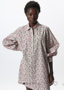 Lefties VESTIDO CAMISERO Rosa