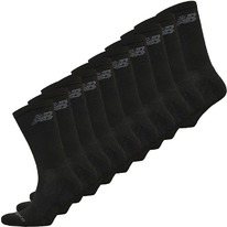 Mandmdirect New Balance Mens Ten Pack Cushioned Crew Socks Black 