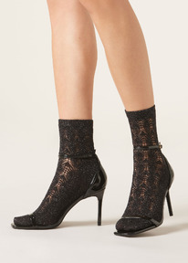 calzedonia Socken mit Lochmuster und Glitzer