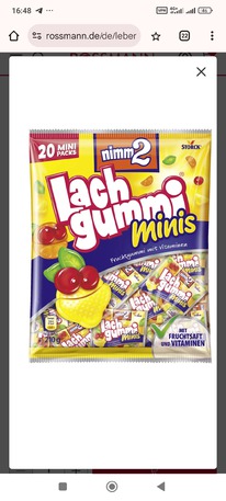 rossmann Lachgummi Minis