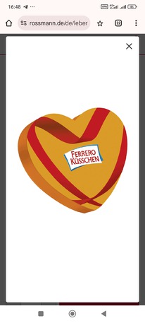 rossmann Ferrero Ksschen Herzbox