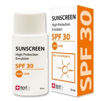   Sunscreen SPF30, 50, TETE