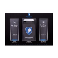 parfimo Lamborghini Acqua Geschenkset Edt 125 ml + Duschgel 100 ml + After Shave