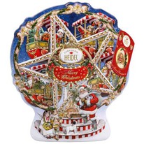 worldofsweets Heidel Weihnachts-Nostalgie Geschenkdose Riesenrad 118g