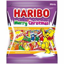 worldofsweets Haribo Merry Christmas Minis 250g
