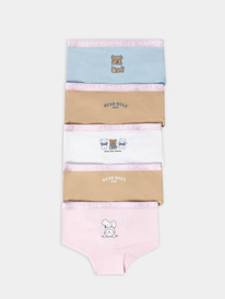 Mark Formelle ТРУСЫ ДЛЯ ДЕВОЧЕК (5ШТ.) 417728-5 417728-5 обжаренный миндаль +печ Mark Formelle ТРУСЫ ДЛЯ ДЕВОЧЕК (5ШТ.) 417728-5 417728-5 обжаренный миндаль +печ