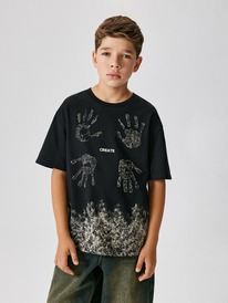 Acoola Футболка детская для мальчиков Fafnir 20110510254 черный Acoola Футболка детская для мальчиков Fafnir 20110510254 черный