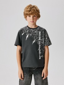 Acoola Футболка детская для мальчиков Fafnir 20110510254 черно-серый Acoola Футболка детская для мальчиков Fafnir 20110510254 черно-серый