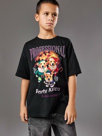 Acoola Футболка детская для мальчиков Natal 20110510262 черный Acoola Футболка детская для мальчиков Natal 20110510262 черный