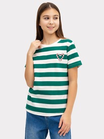 Mark Formelle ФУТБОЛКА ДЛЯ ДЕВОЧЕК (верхняя) 117835 117835 молочно -зеленая поло Mark Formelle ФУТБОЛКА ДЛЯ ДЕВОЧЕК (верхняя) 117835 117835 молочно -зеленая поло