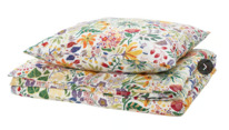 ikea STRANDLUMMER Bettwsche-Set, 2-teilig, bunt/Blumenmuster, 140x200/80x8