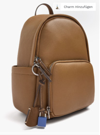 parfois Basischer Rucksack mit Anhnger