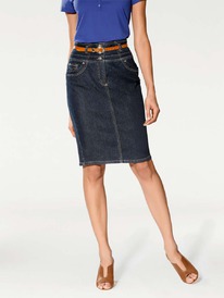 christmann  Rick Cardona Designer-Optimizer-Jeansrock, dark-denim