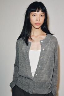 zara STRICKJACKE MIT WOLLE